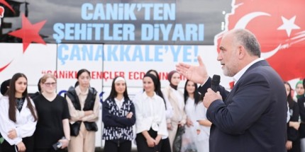 Canik Belediyesi İlçedeki Tüm Öğrencileri Çanakkale'ye Gönderiyor